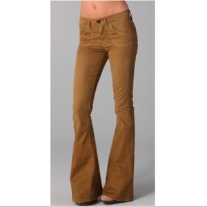 Citizens Of Humanity Angie Flare In Brown/ Tan